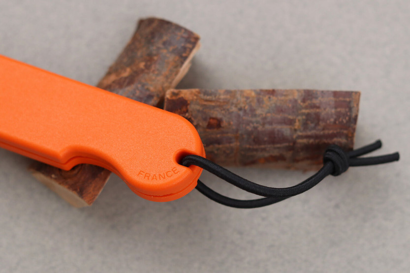 Skult Fransk øko-ansvarlig foldekniv La Surfeuse orange skaft 10cm