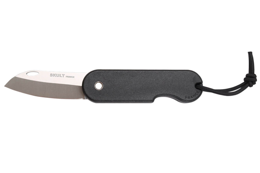 Klappmesser Skult französisch öko-verantwortlich schwarzer Griff 10cm