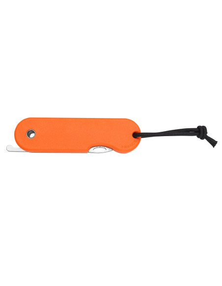 Skult Coltello pieghevole francese eco-responsabile Le Tatoué manico arancione 10 cm