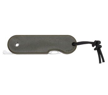 Skult Frans eco-verantwoord vouwmes Le Banc de Poissons groen heft 10cm 2