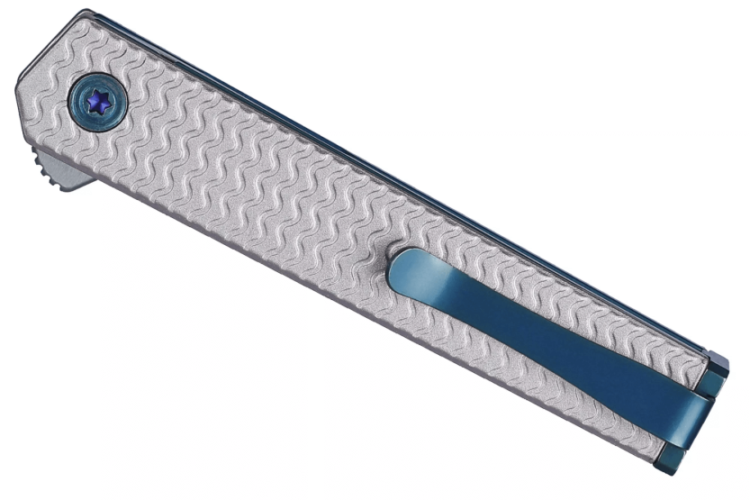 CRKT CEO Microflipper fällkniv 8,25 cm, grått aluminiumhandtag