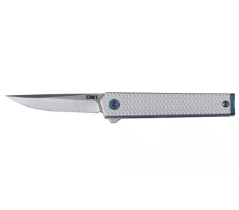 CRKT CEO Microflipper fällkniv 8,25 cm, grått aluminiumhandtag