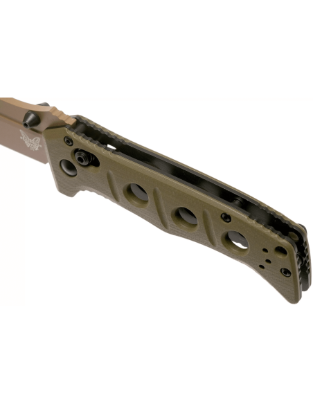 Klappmesser Benchmade Mini Adamas 273FE-2 Griff G10 kaki 11cm