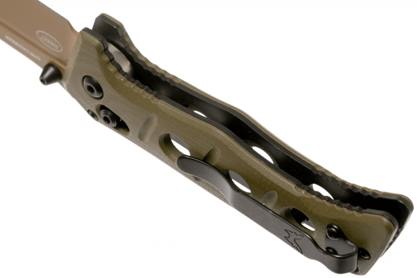 Klappmesser Benchmade Mini Adamas 273FE-2 Griff G10 kaki 11cm
