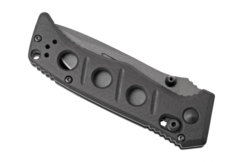 Navalha dobrável Benchmade Mini Adamas 273GY-1 com cabo G10 preto 11cm