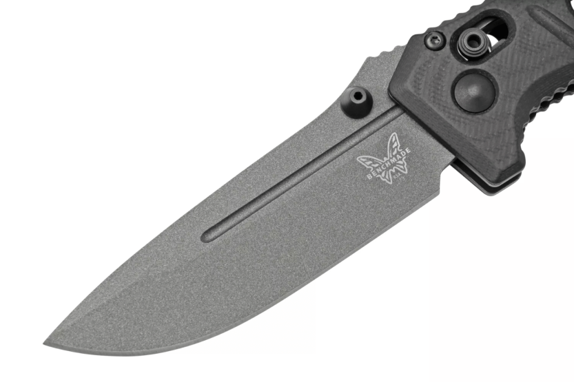 Navaja Benchmade Mini Adamas 273GY-1 con mango G10 negro 11cm