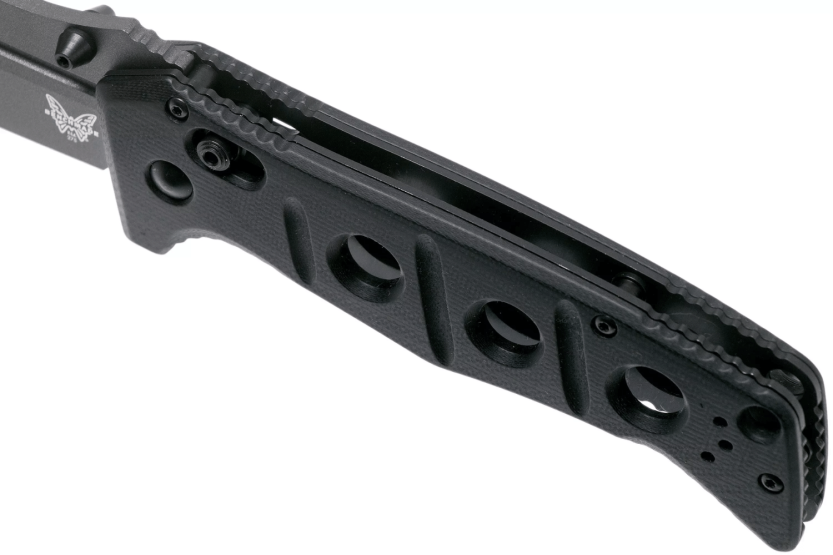 Benchmade Adamas 275GY-1 negro G10 mango cuchillo plegable 13cm