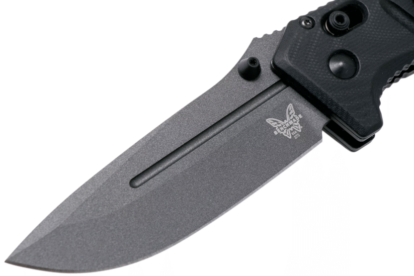 Benchmade Adamas foldekniv 275GY-1 sort G10 håndtag 13cm