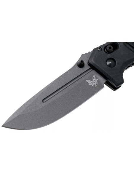 Benchmade Adamas foldekniv 275GY-1 sort G10 håndtag 13cm