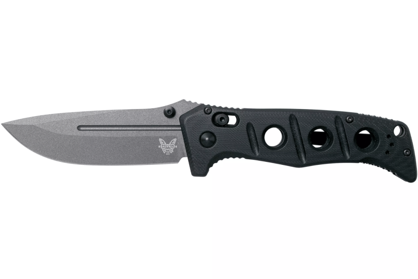 Benchmade Adamas foldekniv 275GY-1 sort G10 håndtag 13cm