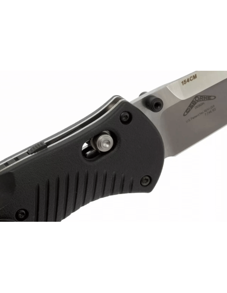 Benchmade taittoveitsi Barrage 580 musta valox kahva 12cm