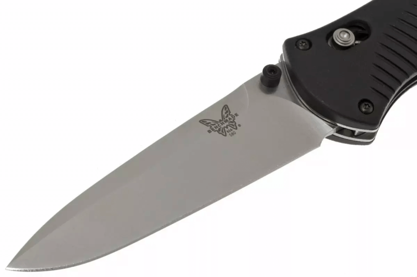 Navalha dobrável Benchmade Barrage 580 com cabo em valox preto 12cm