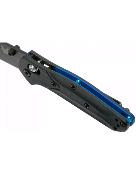 Benchmade Mini Osborne folding knife 945BK-1 black tanto blade black G10 handle 9,8cm