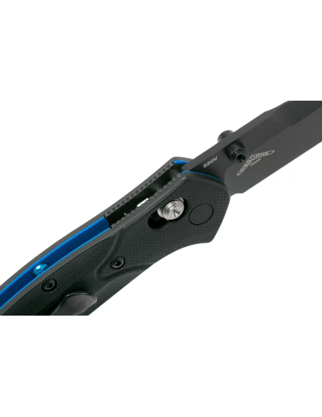 Benchmade Mini Osborne foldekniv 945BK-1 sort tanto-blad sort G10-håndtag 9,8 cm
