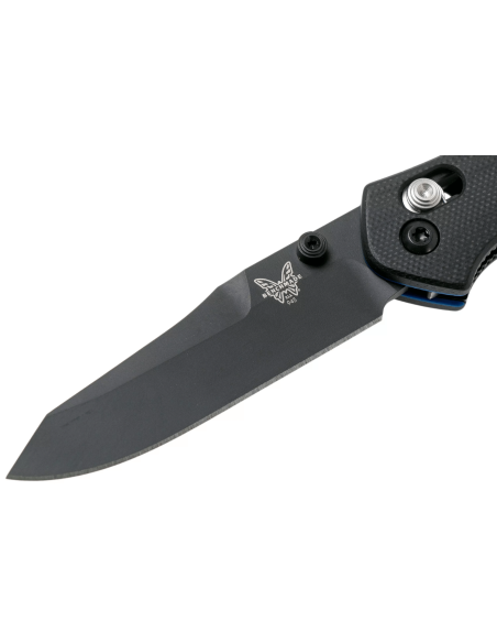 Benchmade Mini Osborne folding knife 945BK-1 black tanto blade black G10 handle 9,8cm