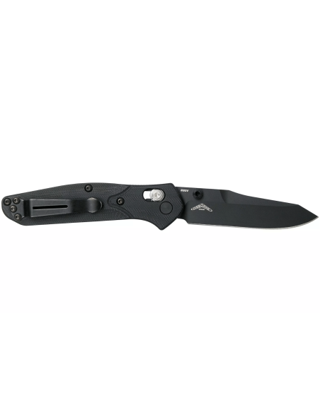 Benchmade Mini Osborne foldekniv 945BK-1 svart tantoblad svart G10-håndtak 9,8 cm