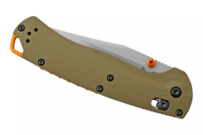 Benchmade Taggedout 15536 fällkniv Grönt G10-handtag 11,7cm