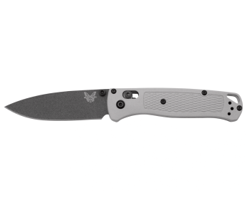 Coltello pieghevole Benchmade Bugout Storm Gray 535BK-08 Manico grigio Grivory 10,7 cm