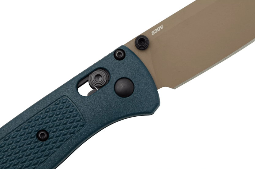 Klappmesser Benchmade Bugout Crater Blue 535FE-05 Griff Grivory blau 10,7cm