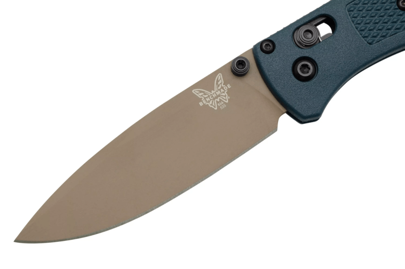 Klappmesser Benchmade Bugout Crater Blue 535FE-05 Griff Grivory blau 10,7cm