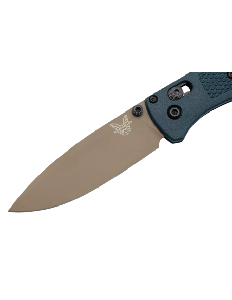 Benchmade folding knife Bugout Crater Blue 535FE-05 Blue Grivory handle 10.7cm