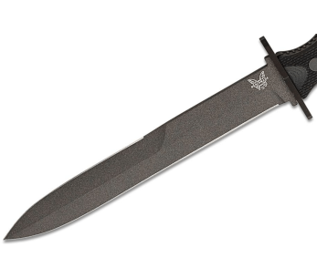 Benchmade SOCP 185BK kniv 18 cm blad i rustfritt stål, svart G10 gjennombrutt håndtak med slire 2