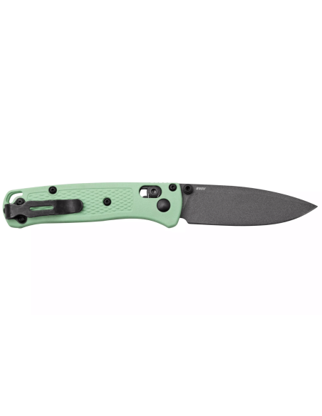 Klappmesser Benchmade Mini Bugout Sea Foam 533GY-06 schwarze Klinge Grivory Griff grün 9,4cm