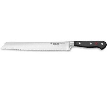 Wüsthof Classic brödkniv med smidd mikrotandat blad 23cm