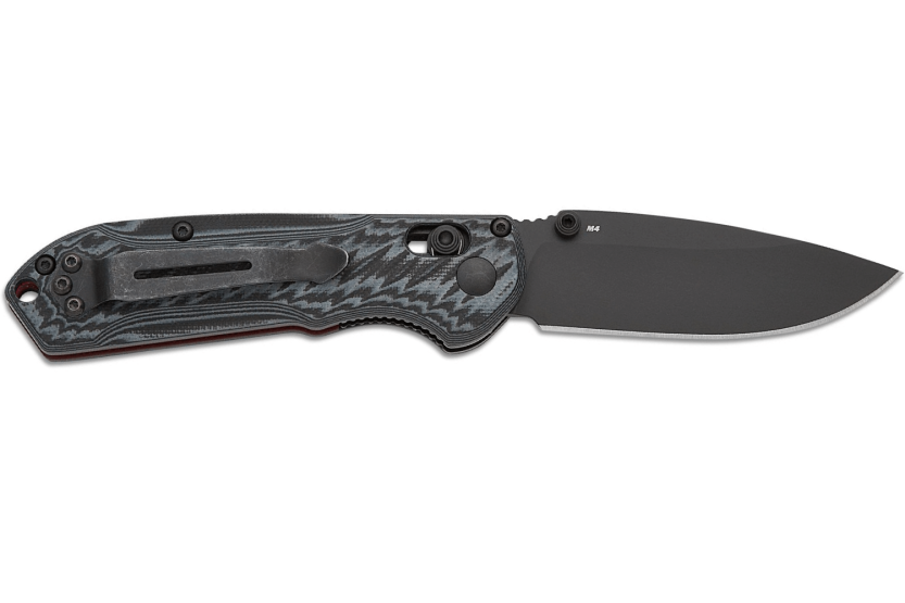 Benchmade Mini Freek folding knife 565BK-02 black blade multicolor G10 handle 10,3cm