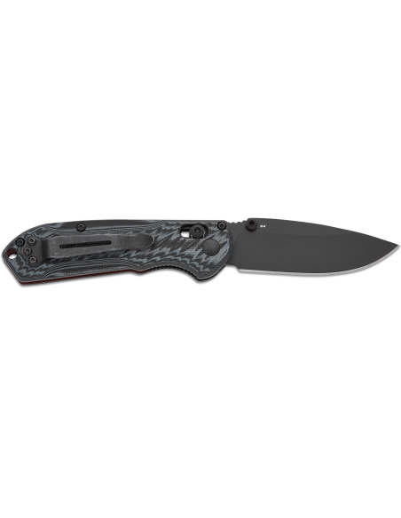 Benchmade Mini Freek folding knife 565BK-02 black blade multicolor G10 handle 10,3cm