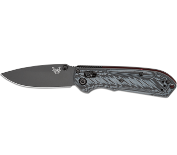 Navalha dobrável Benchmade Mini Freek 565BK-02 lâmina preta cabo G10 multicolorido 10,3cm