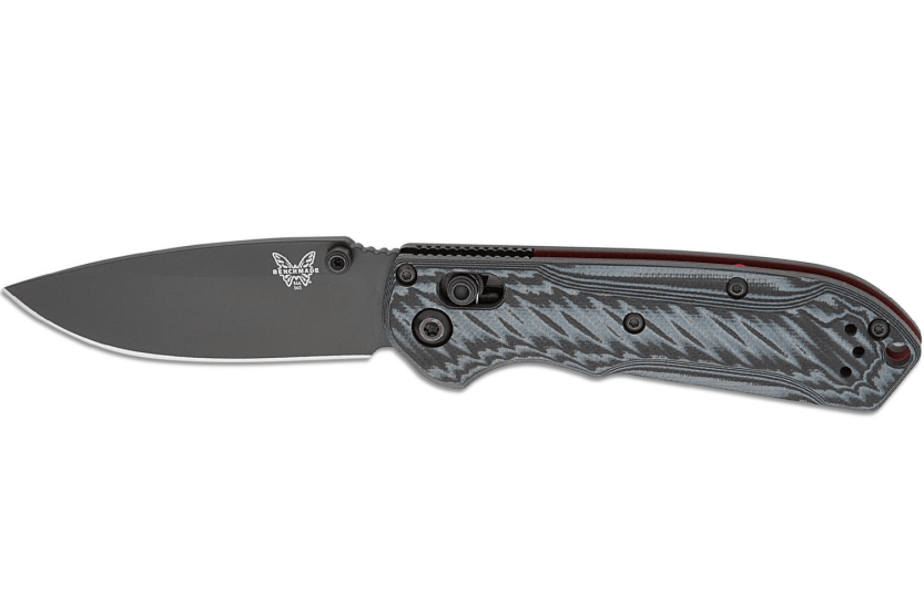 Benchmade Mini Freek folding knife 565BK-02 black blade multicolor G10 handle 10,3cm