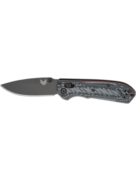 Benchmade Mini Freek folding knife 565BK-02 black blade multicolor G10 handle 10,3cm