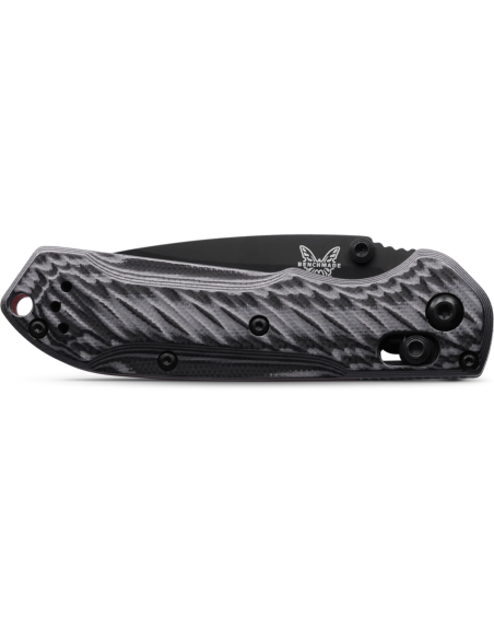 Benchmade Mini Freek folding knife 565BK-02 black blade multicolor G10 handle 10,3cm