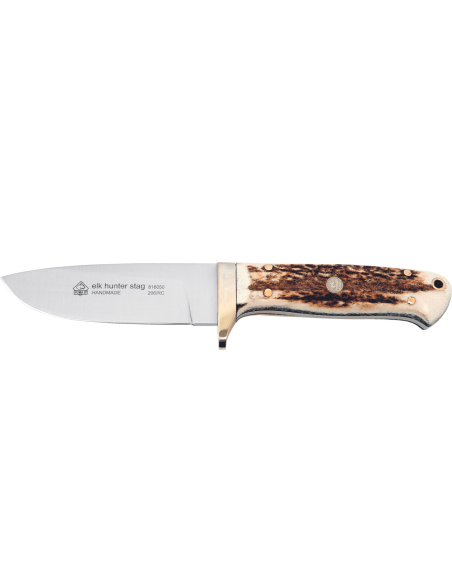 Jaktkniv Puma IP Elk Hunter Stag 304410 blad 10,4 cm gevirhåndtak + skinnslire