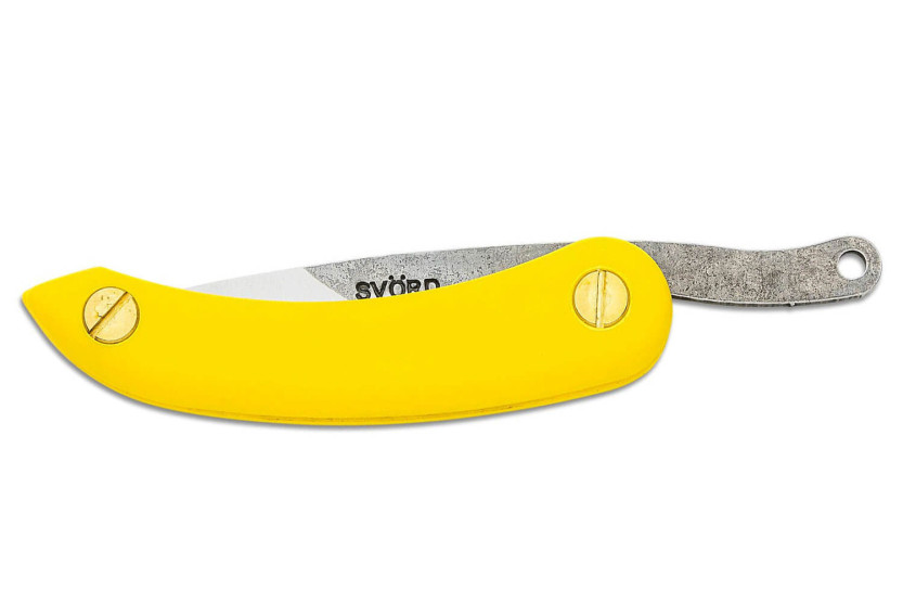 Cuchillo plegable amarillo Svord Peasant SVPKPPY Mango PP 13cm