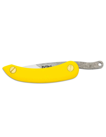 Cuchillo plegable amarillo Svord Peasant SVPKPPY Mango PP 13cm