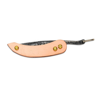 Faca dobrável SVPKMC Svord Peasant Micro Copper Cabo de cobre de 8 cm 2