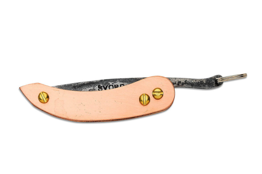 Foldekniv Svord Peasant Micro Copper SVPKMC kobberhåndtag 8 cm