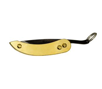 Fällkniv Svord Peasant Micro Brass SVPKMB mässingshandtag 8cm 2