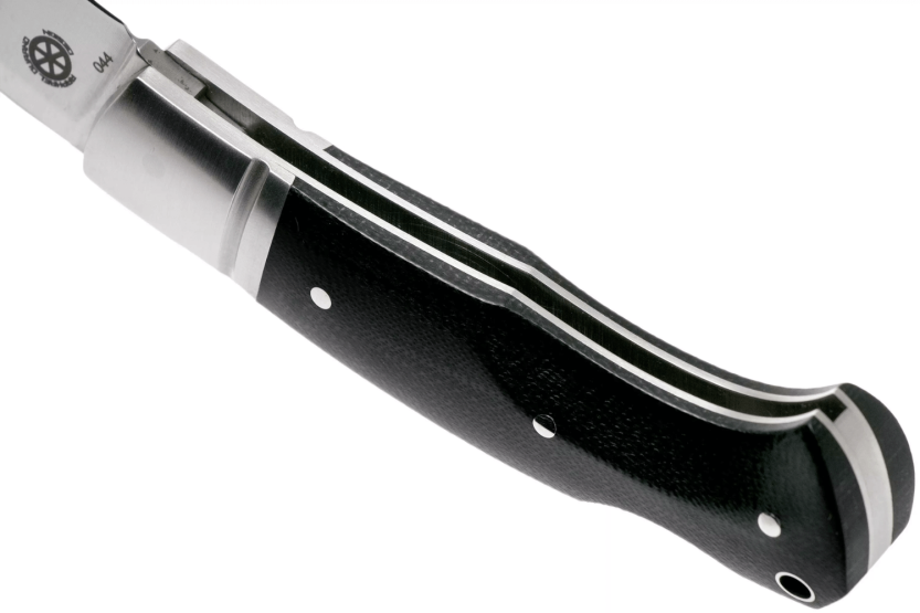 111028 Navaja plegable Böker Boxer con mango de micarta negra 10.8cm