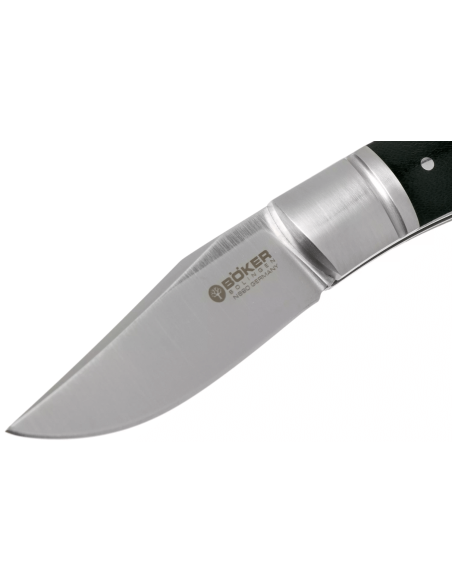 Böker Boxer folding knife 111028 black micarta handle 10.8cm