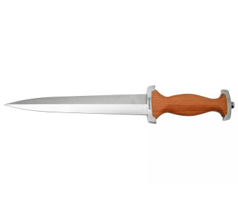 Canivete Böker Swiss Dagger 121553 21,9cm lâmina de aço cabo de madeira de cerejeira + bainha de metal