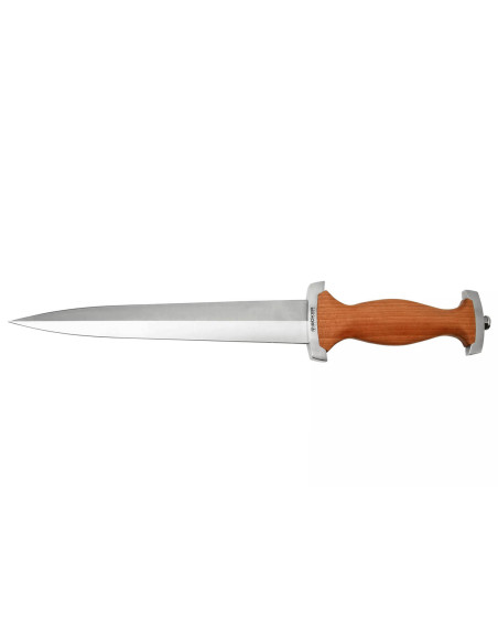 Böker Swiss Dagger Knife 121553 stålblad 21,9 cm kirsebærtrehåndtak + metallhylse