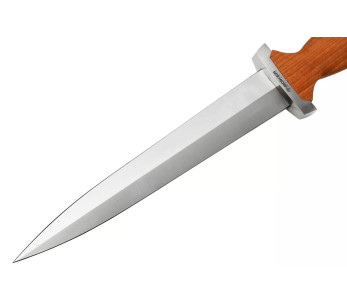 Navaja Suiza Böker 121553 21.9cm hoja de acero mango de madera de cerezo + funda de metal 2