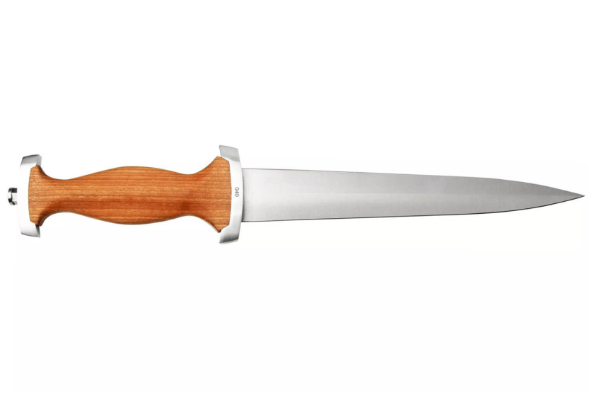 Böker Swiss Dagger Knife 121553 stålblad 21,9 cm kirsebærtræhåndtag + metalskede