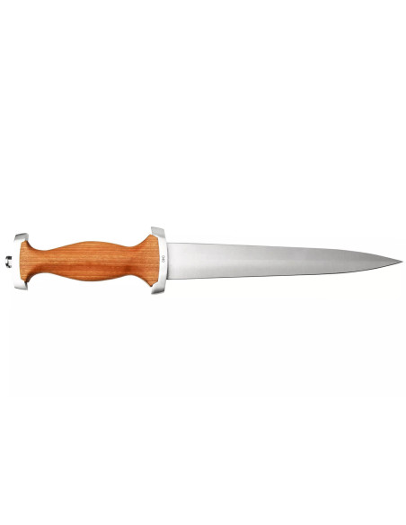 Canivete Böker Swiss Dagger 121553 21,9cm lâmina de aço cabo de madeira de cerejeira + bainha de metal