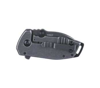 CRKT Squid Compact 2485K fällkniv 8cm svart handtag i rostfritt stål 2