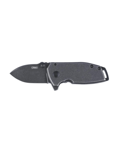 CRKT Squid Compact 2485K taittoveitsi 8cm musta ruostumattomasta teräksestä valmistettu kahva