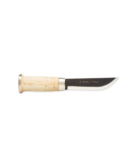 Faca Marttiini Lapp 240 240012 13cm lâmina em aço carbono + bainha em pele